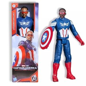 Captain America Brave New World Titan Hero Series 12" Sam Wilson Action Figure